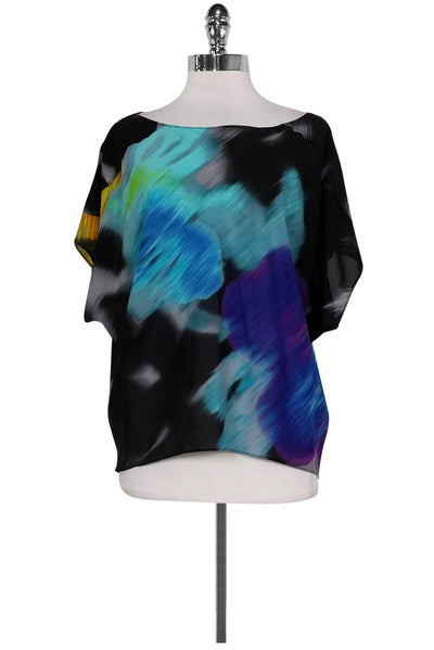 Current Boutique-Alice & Olivia - Multicolor Dolman Sleeve Top Sz M