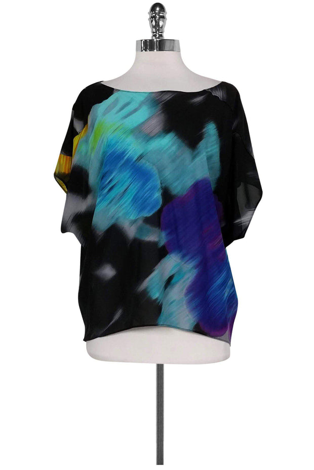 Current Boutique-Alice & Olivia - Multicolor Dolman Sleeve Top Sz M