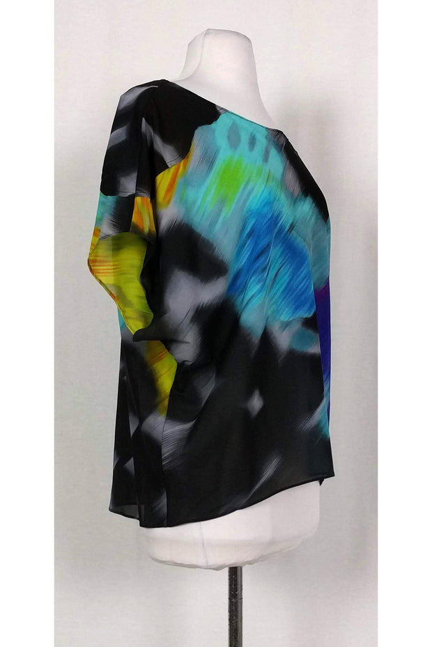 Current Boutique-Alice & Olivia - Multicolor Dolman Sleeve Top Sz M