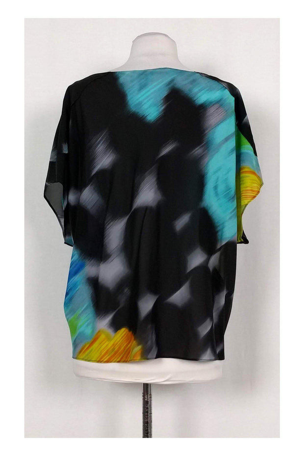Current Boutique-Alice & Olivia - Multicolor Dolman Sleeve Top Sz M
