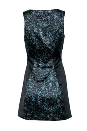 Current Boutique-All Saints - Black & Green Marble Print "Heidi" Dress Sz 6