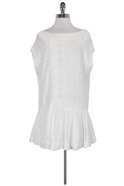 Current Boutique-All Saints - Drop Waist Eyelet Dress Sz 2