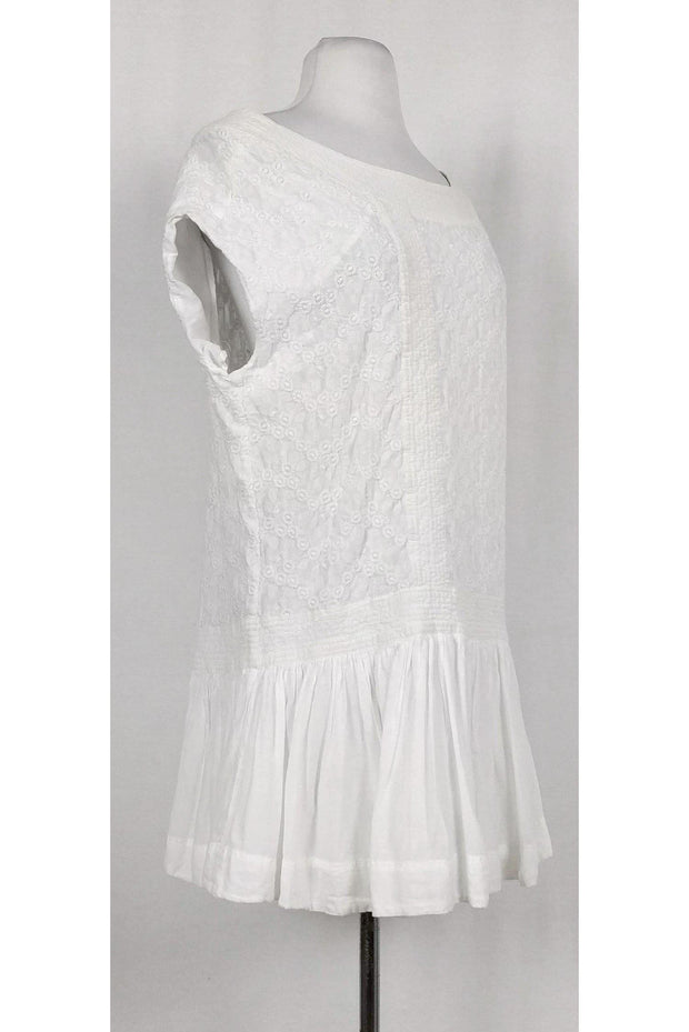 Current Boutique-All Saints - Drop Waist Eyelet Dress Sz 2