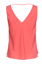Current Boutique-Amanda Uprichard - Neon Pink V-Neck Tank Top Sz P