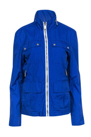 Current Boutique-Marc New York by Andrew Marc - Dark Periwinkle Blue Zip-Up Windbreaker Sz S