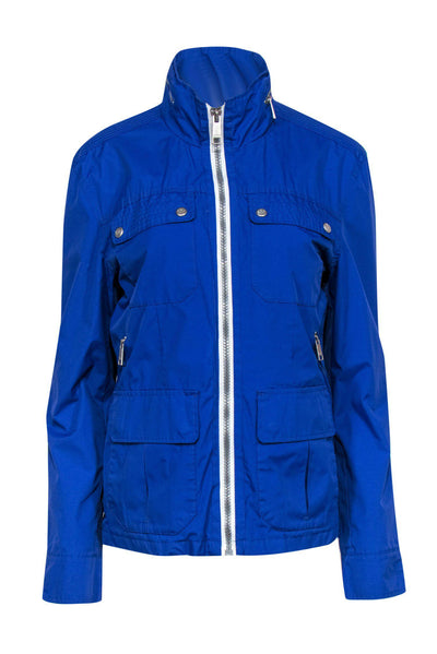 Current Boutique-Marc New York by Andrew Marc - Dark Periwinkle Blue Zip-Up Windbreaker Sz S