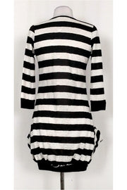 Current Boutique-Anne Fontaine - Black & White Striped Tunic Sz 4