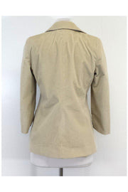Current Boutique-Armani Collezioni - Beige Corduroy Blazer Sz 8