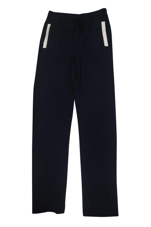 Current Boutique-Armani Collezioni - Navy Joggers Sz 4