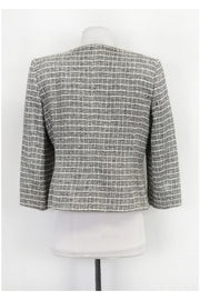 Current Boutique-Armani Collezioni - White, Black, & Grey Jacket Sz 12