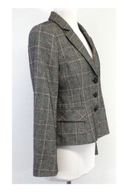 Current Boutique-Armani Collezioni - Black & White Houndstooth Jacket Sz 6