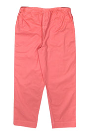 Current Boutique-Bassike - Pink Straight Leg Cotton Pants Sz 2