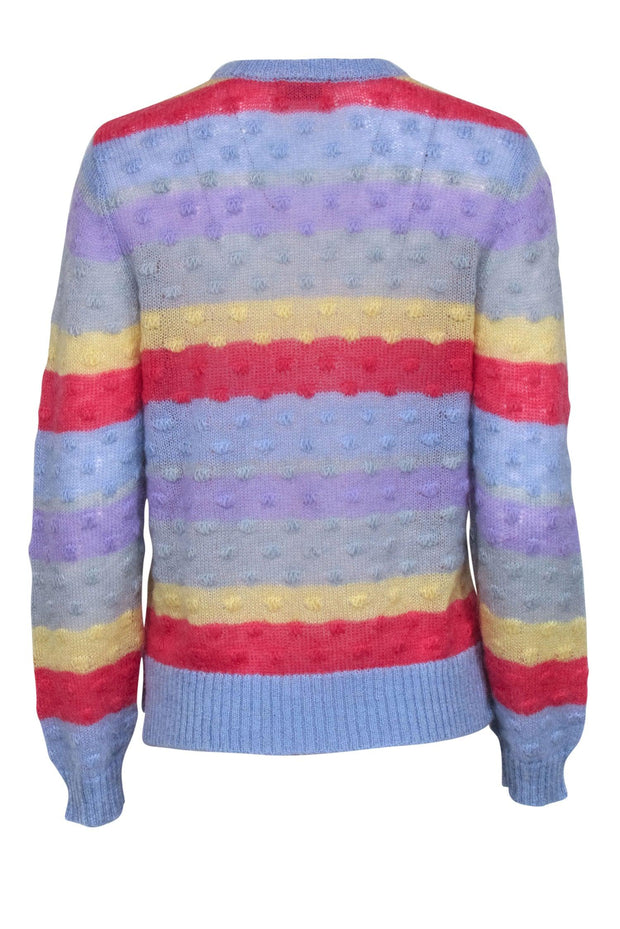 Current Boutique-Baum Und Pferdgarten - Multicolor Stripe Mohair Blend Sweater Sz MS