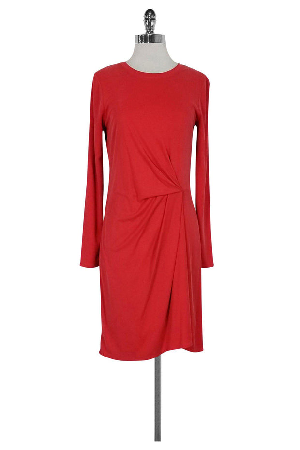 Current Boutique-BCBG Max Azria - Coral Ribbed Dress Sz S