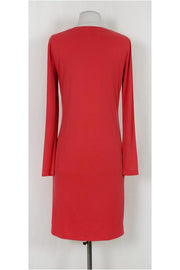 Current Boutique-BCBG Max Azria - Coral Ribbed Dress Sz S