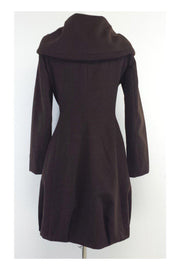 Current Boutique-Biella Collezioni - Chocolate Brown Coat Sz S