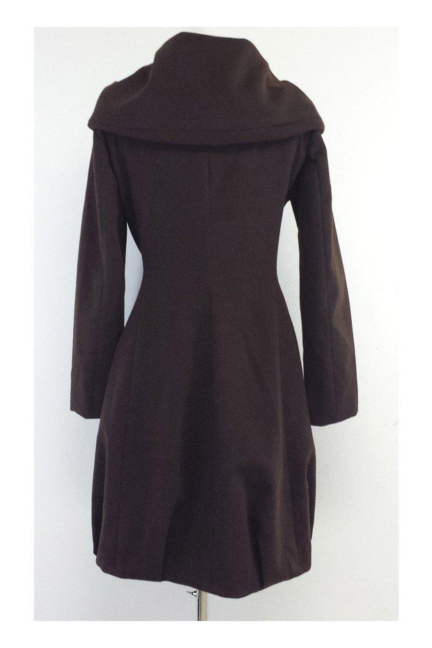 Current Boutique-Biella Collezioni - Chocolate Brown Coat Sz S
