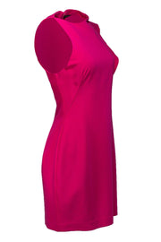 Current Boutique-Black Halo - Pink Ruffle Sleeve Dress Sz 10