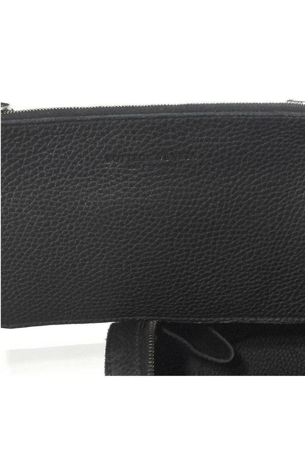 Current Boutique-Bottega Veneta - Black Pebbled Leather Handbag