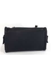 Current Boutique-Bottega Veneta - Black Pebbled Leather Handbag