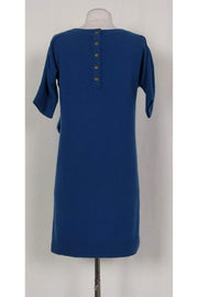 Current Boutique-Calypso - Blue Cashmere Dress Sz S