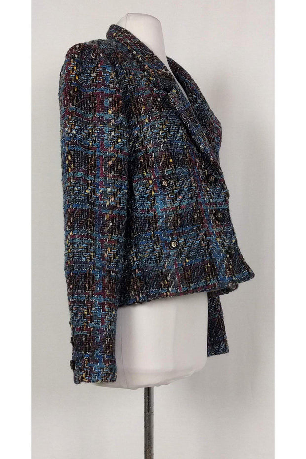 Current Boutique-Carlisle - Multicolor Tweed Blazer Sz 12