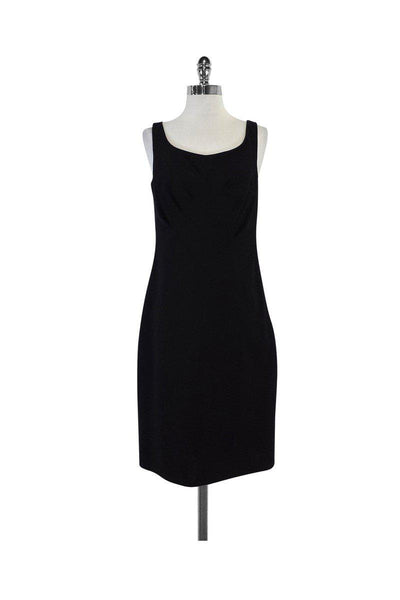 Current Boutique-Chaiken - Black Wool Sleeveless Dress Sz 6