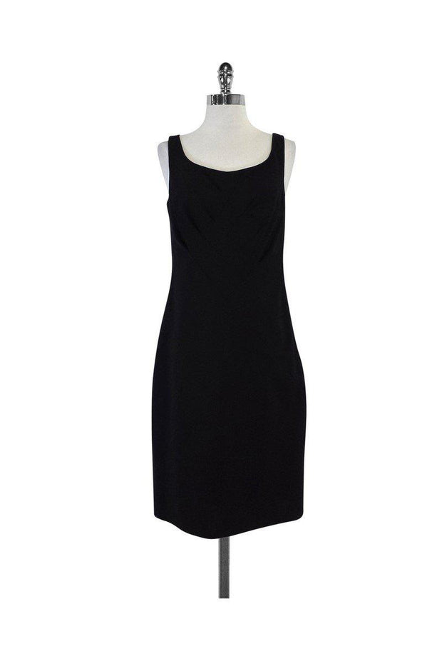 Current Boutique-Chaiken - Black Wool Sleeveless Dress Sz 6
