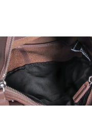 Current Boutique-Christopher Kon - Light Brown Pebbled Leather Backpack