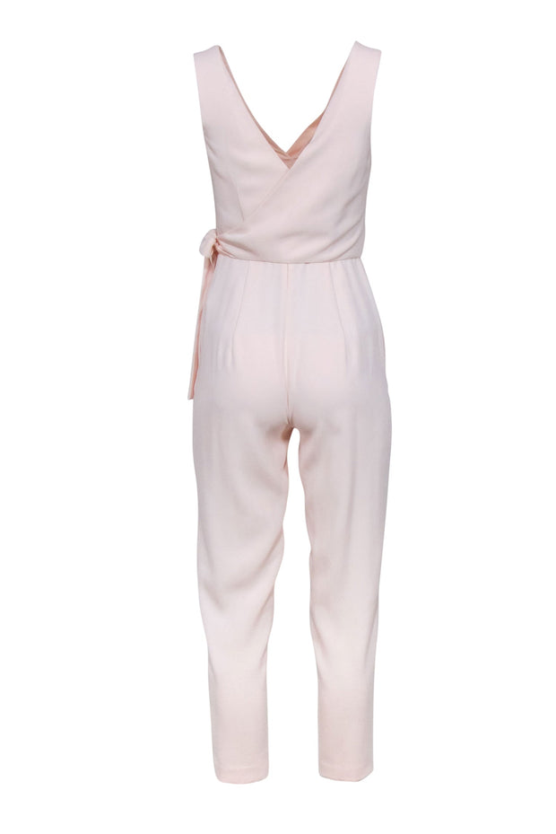 Current Boutique-Club Monaco - Powder Pink Wrap Jumpsuit Sz 0