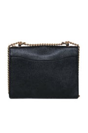 Current Boutique-Coach - Black & Brown Leather Crossbody Bag