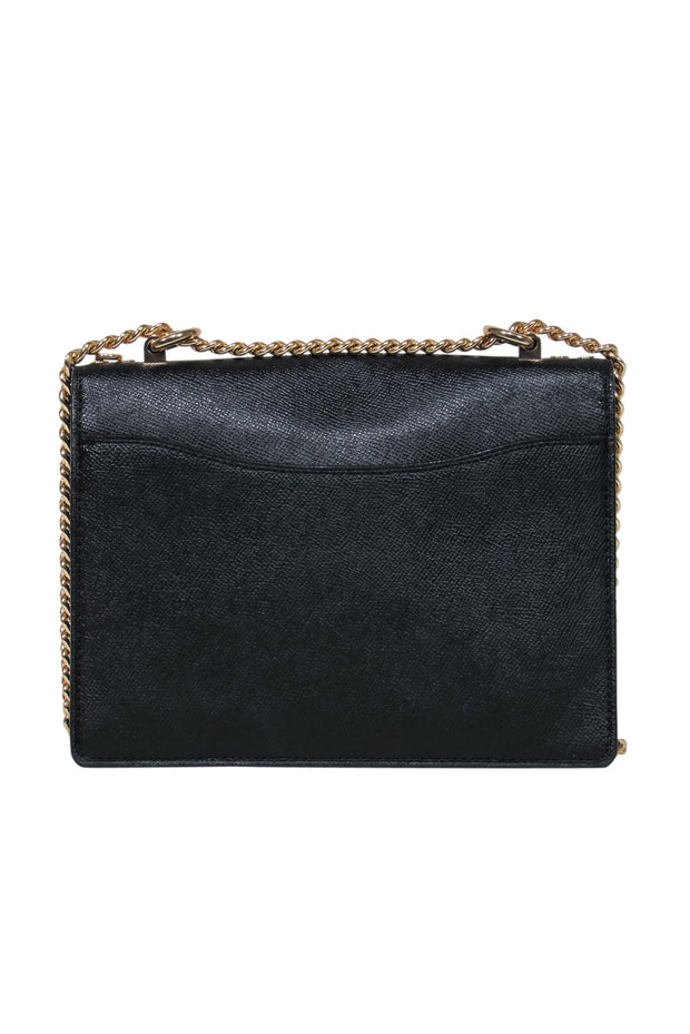 Current Boutique-Coach - Black & Brown Leather Crossbody Bag