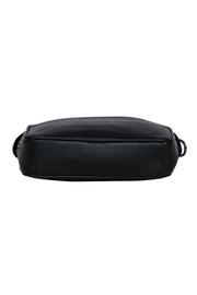 Current Boutique-Coach - Black Leather Square Camera Crossbody Bag w/ Woven Strap