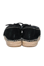 Current Boutique-Coach - Black Suede Espadrilles w/ Bow Sz 9