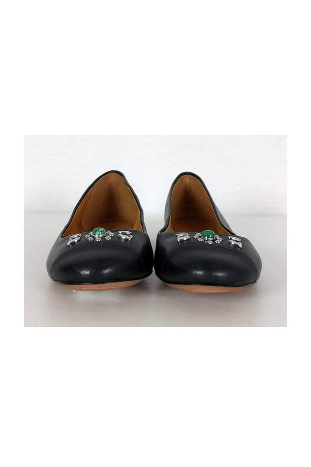 Current Boutique-Coach - Black Leather Farrell Ballet Flats Sz 6