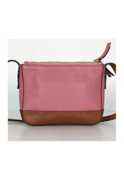 Current Boutique-Cole Haan - Pink & Brown Double Zip Crossbody