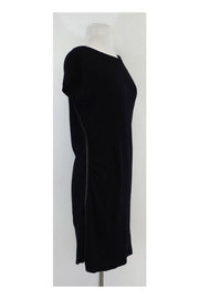 Current Boutique-Cynthia Steffe - Black Wool Short Sleeve Sweater Dress Sz XS
