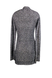 Current Boutique-Derek Lam 10 Crosby - Black & White Safety Pin Cardigan Sz S