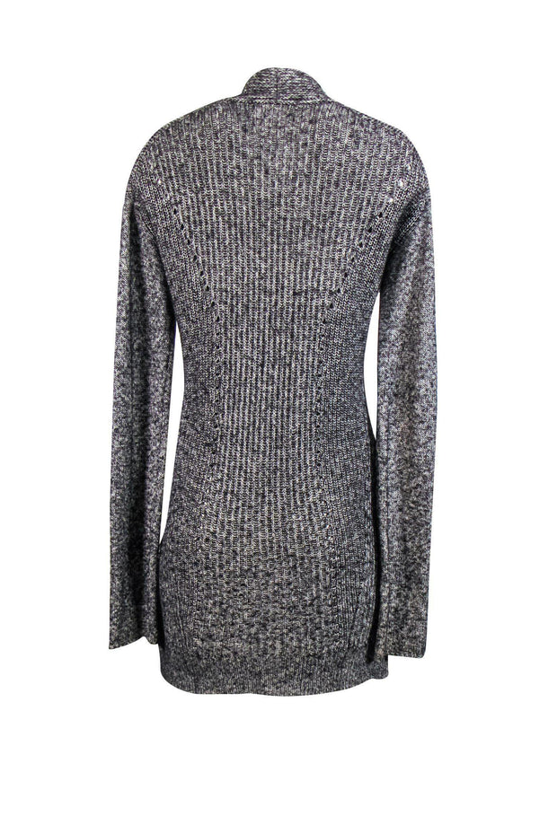 Current Boutique-Derek Lam 10 Crosby - Black & White Safety Pin Cardigan Sz S