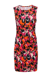 Current Boutique-Diane von Furstenberg - Multicolor Printed Dress Sz 10