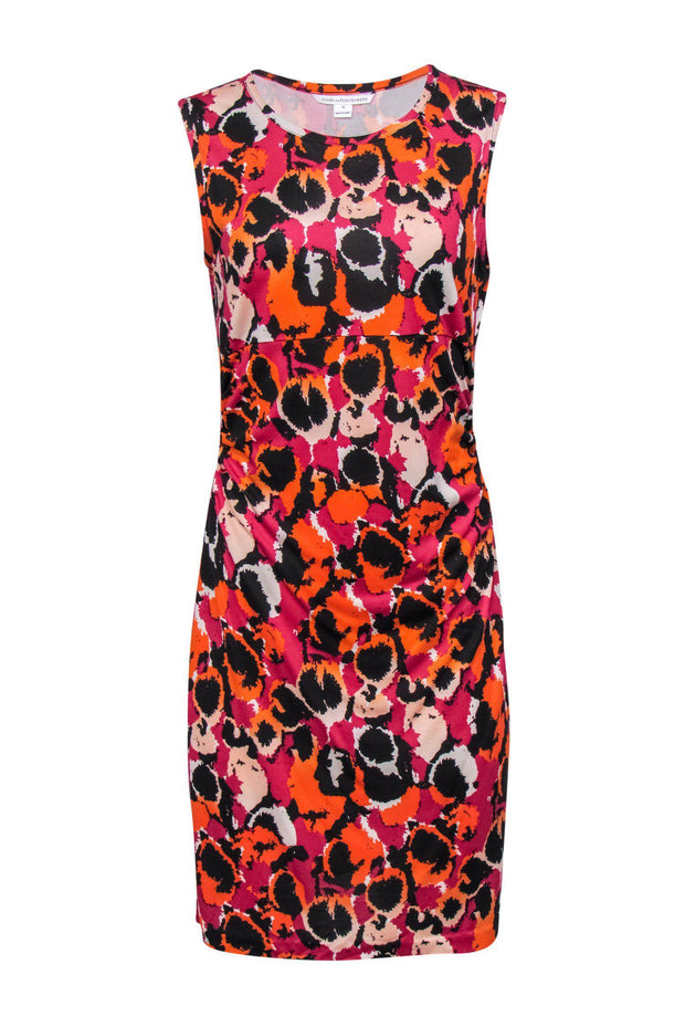 Current Boutique-Diane von Furstenberg - Multicolor Printed Dress Sz 10