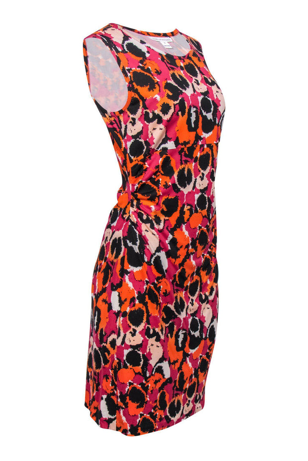 Current Boutique-Diane von Furstenberg - Multicolor Printed Dress Sz 10