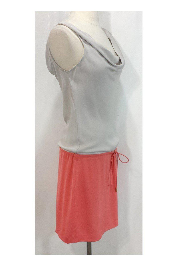 Current Boutique-Diane von Furstenberg - Colorblock Silk Dress Sz 4