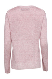 Current Boutique-Doffer Boys - Light Pink Linen Blend Knit Sweater Sz M