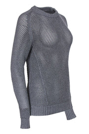 Current Boutique-Doffer Boys - Charcoal Netted Sweater Sz XS