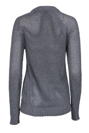 Current Boutique-Doffer Boys - Charcoal Netted Sweater Sz XS