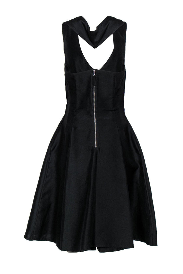 Current Boutique-Dolce & Gabbana - Black Racerback Fit & Flare Dress Sz S