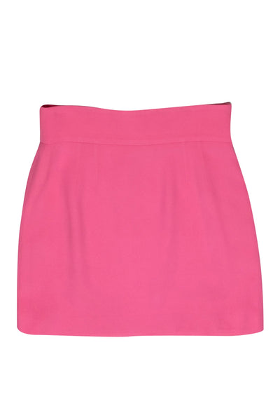 Current Boutique-Dolce & Gabbana - Hot Pink Straight Silhouette Skirt Sz 12