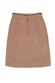 Current Boutique-Dolce & Gabbana - Tan Wool Pencil Skirt Sz 6