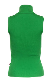 Current Boutique-Dolce & Gabbana - Purple & Green Sleeveless Turtleneck Sweater Sz 4